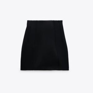 Zara Black mini skirt